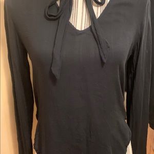 Anthropologie Cloth & Stone little black top